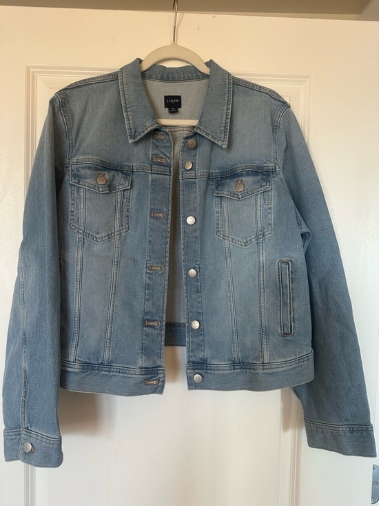 J. Crew Jackets & Blazers - J. Crew Light Wash Denim Jacket